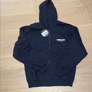 White Fox Boutique Navy Hoodie